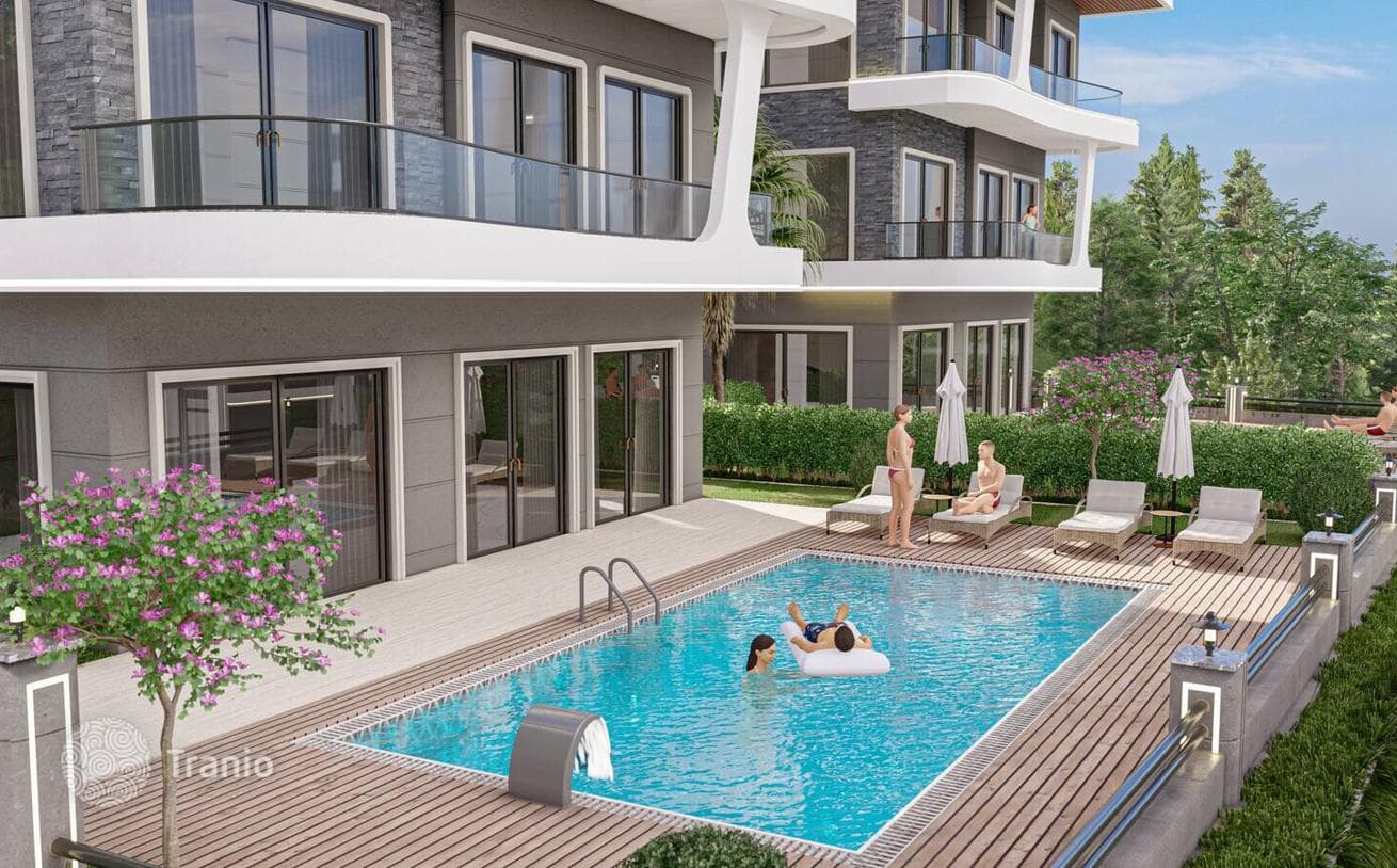 Роскошные Отдельные Виллы с Видом на Море и Город в Аланье, фото 3