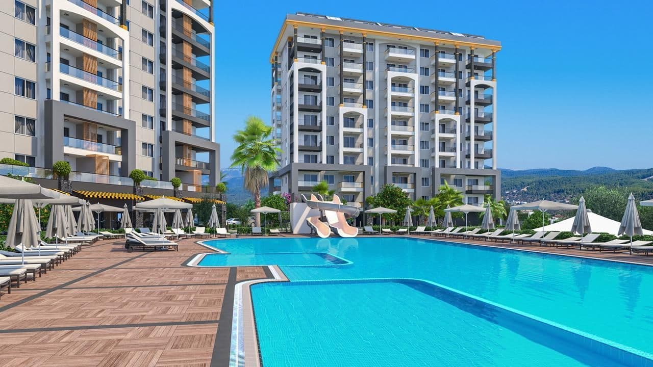 Квартира в Авсалларе, Турция, 46 м2, фото 3