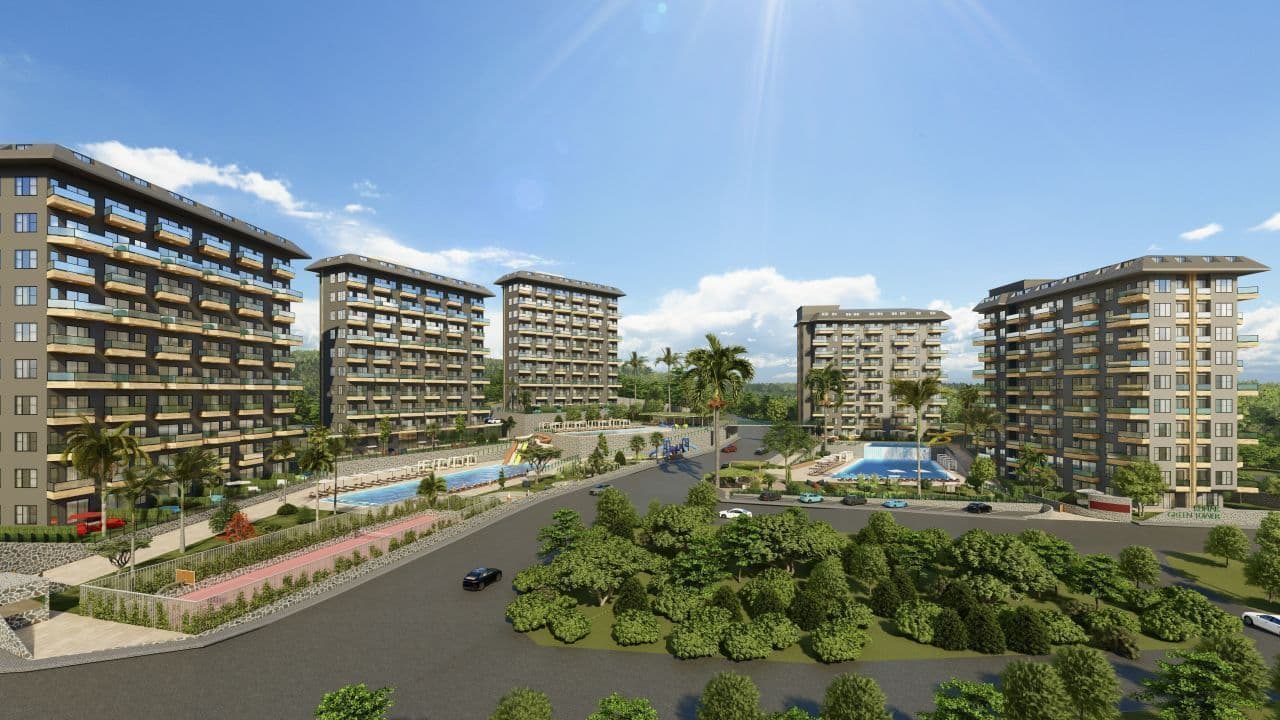 Апартаменты в Авсалларе, Турция, 50 м2, фото 5