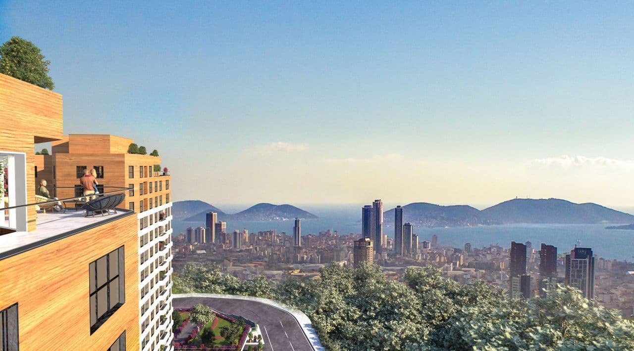 Квартира в Стамбуле, Турция, 59.5 м2