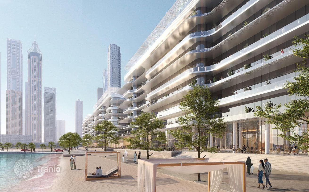 Первоклассный жилой комплекс Dubai Harbour Residences с доступом к пляжу в The Palm Jumeirah, Дубай, ОАЭ, фото 5