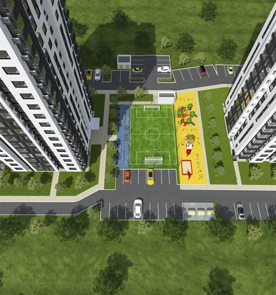 2 к. квартира 57.20 кв. м, 10/16 этаж. ЖК Два Адмирала, Анапа, Россия, фото 2