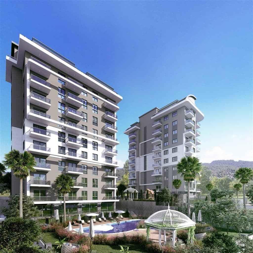 Квартира в Авсалларе, Турция, 55 м2