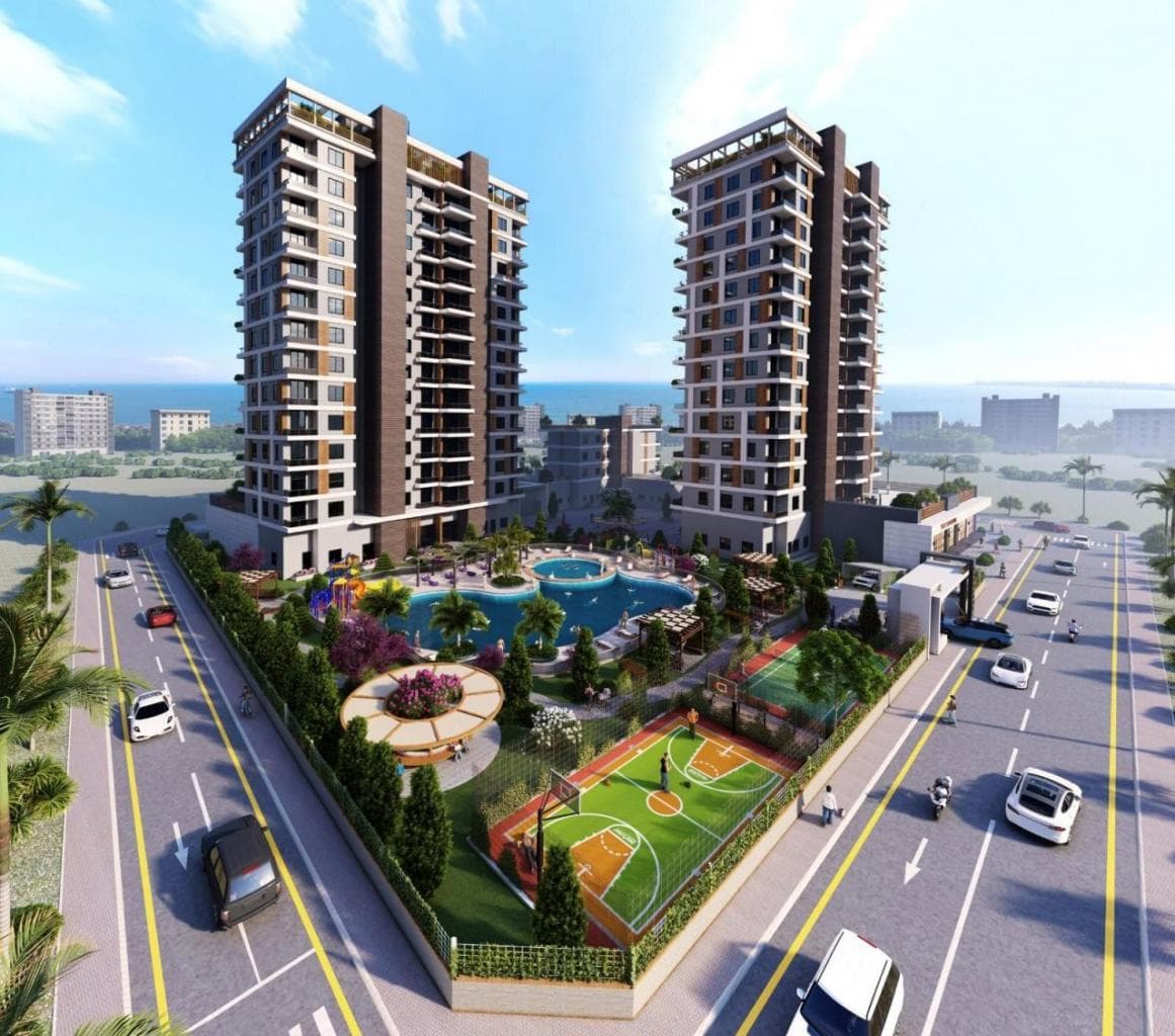Апартаменты в Мерсине, Турция, 100 м2