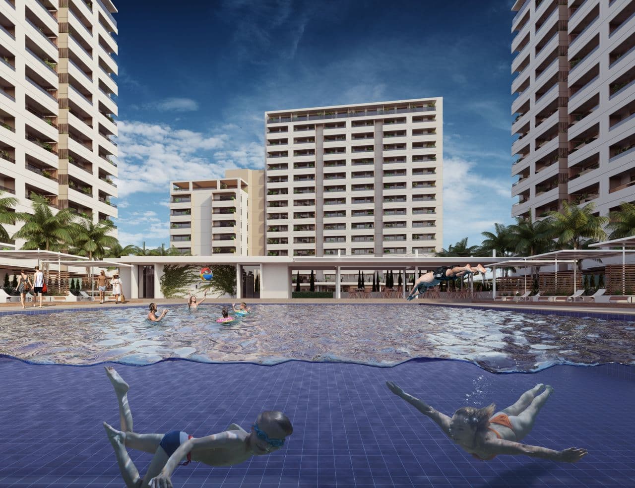 Апартаменты в Мерсине, Турция, 78 м2