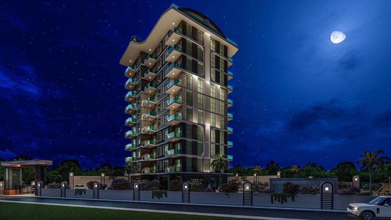Квартира в Алании, Турция, 49 м2