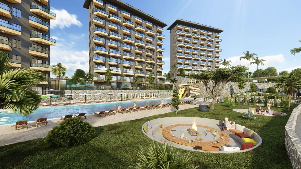 Апартаменты в Авсалларе, Турция, 50 м2, фото 3