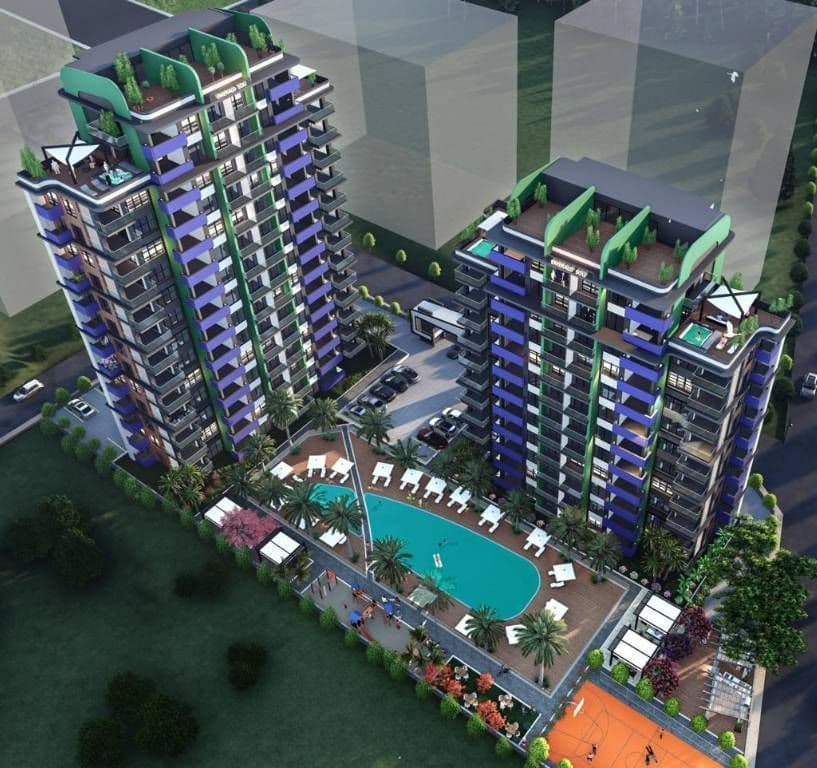 Апартаменты в Мерсине, Турция, 68 м2