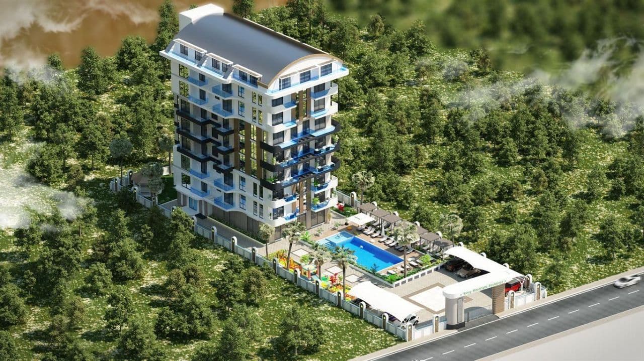 Пентхаус в Авсалларе, Турция, 129 м2, фото 2