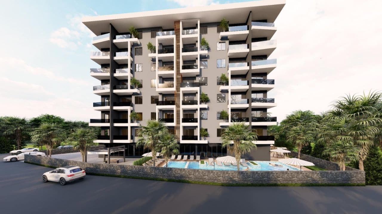 Квартира в Авсалларе, Турция, 58 м2