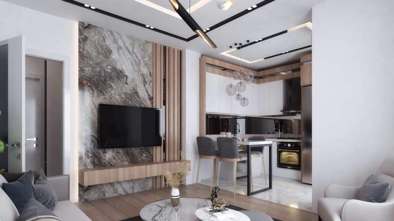 Квартира в Анталии, Турция, 60 м², фото 3