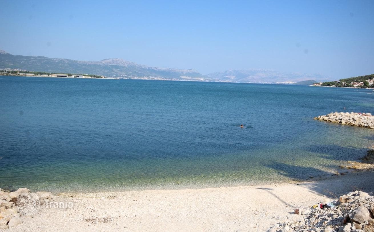 Земельный участок под строительство в 200 м от моря, Трогир, Хорватия, фото 4