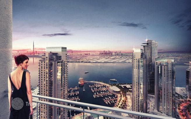 Элитные апартаменты с панорамным видом в резиденции Creekside 18 с бассейнами и тренажерным залом рядом с гаванью, Dubai Creek Harbour, ОАЭ, фото 5