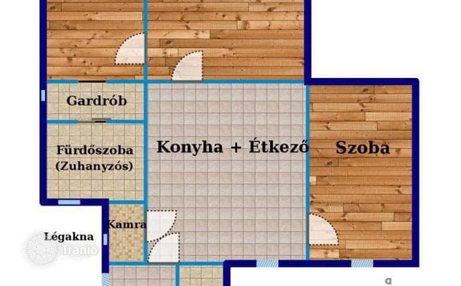 3-комнатная квартира 90 м² в Районе VI (Терезвароше), Венгрия