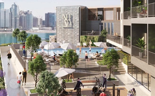 Высотная резиденция Ahad Residences рядом с пляжем и станцией метро, в центре района Business Bay, Дубай, ОАЭ, фото 4