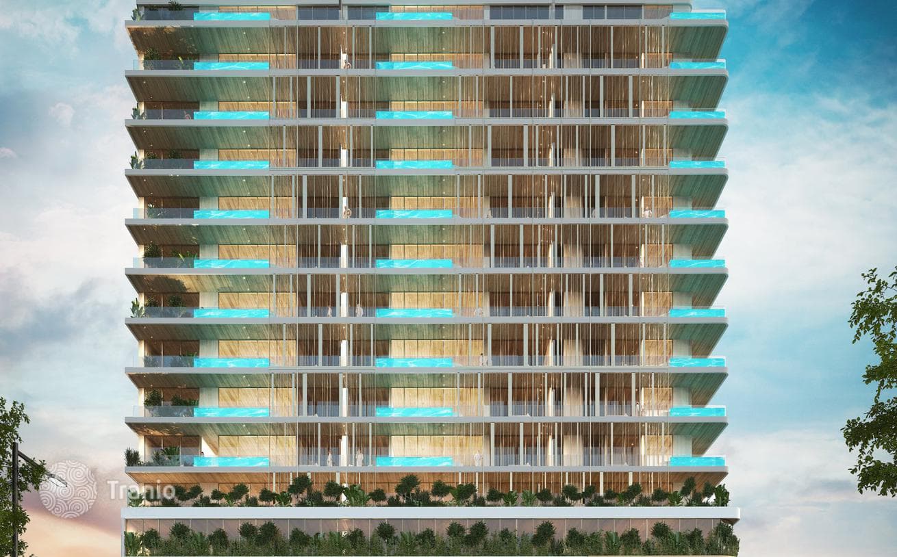 Апартаменты «под ключ» в жилом комплексе Sky Vista, район Jumeirah Village Circle, Дубай, ОАЭ