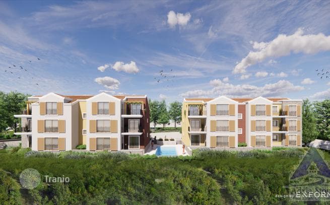 3-комнатные апартаменты в новостройке 89 м² в городе Котор, Черногория