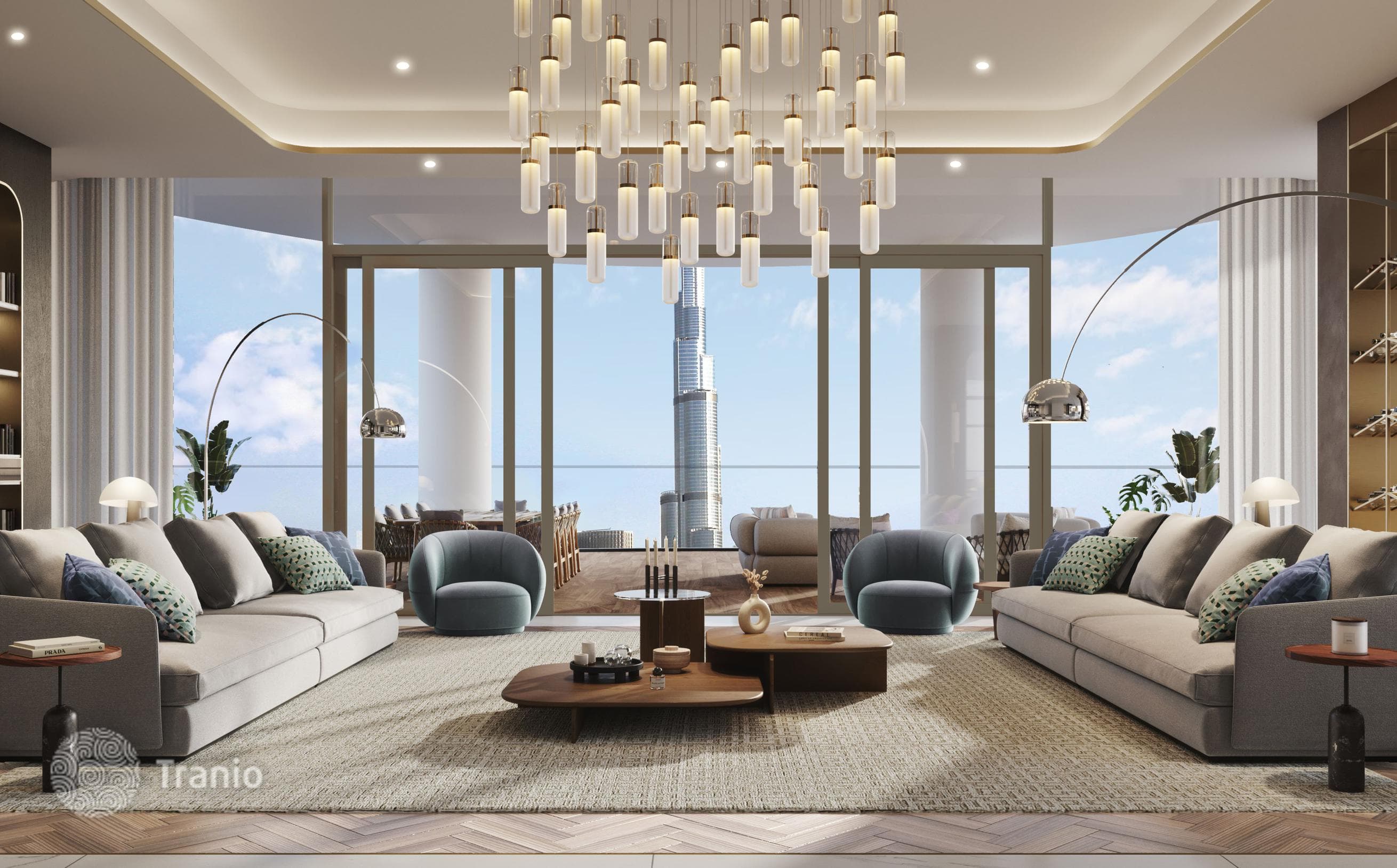 Апартаменты Jumeirah Business Living Bay от Select Group, с видом на небоскреб Бурдж-Халифа, Business Bay, Дубай, ОАЭ, фото 2