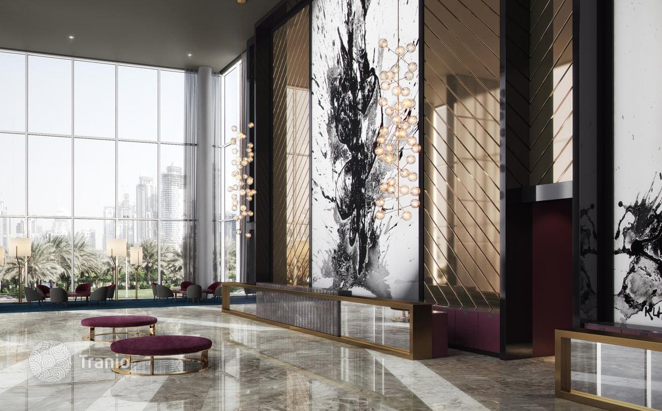 Жилой комплекс Aykon Heights с видом на гавань, водный канал и город, Business Bay, Дубай, ОАЭ, фото 3