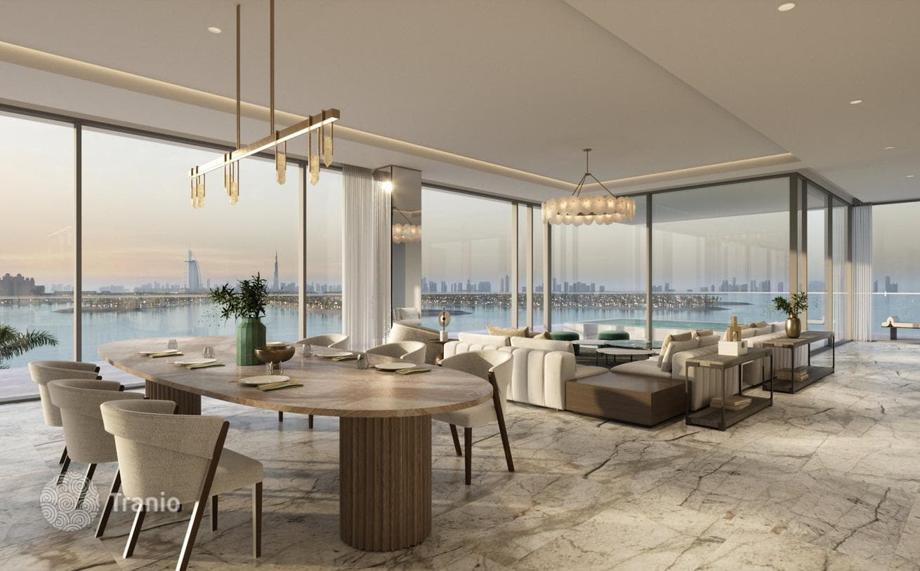 Элитные виллы и пентхаусы в новой резиденции Six Senses от Select Group с ресторанами и прямым выходом на пляж, Palm Jumeirah, Дубай, ОАЭ