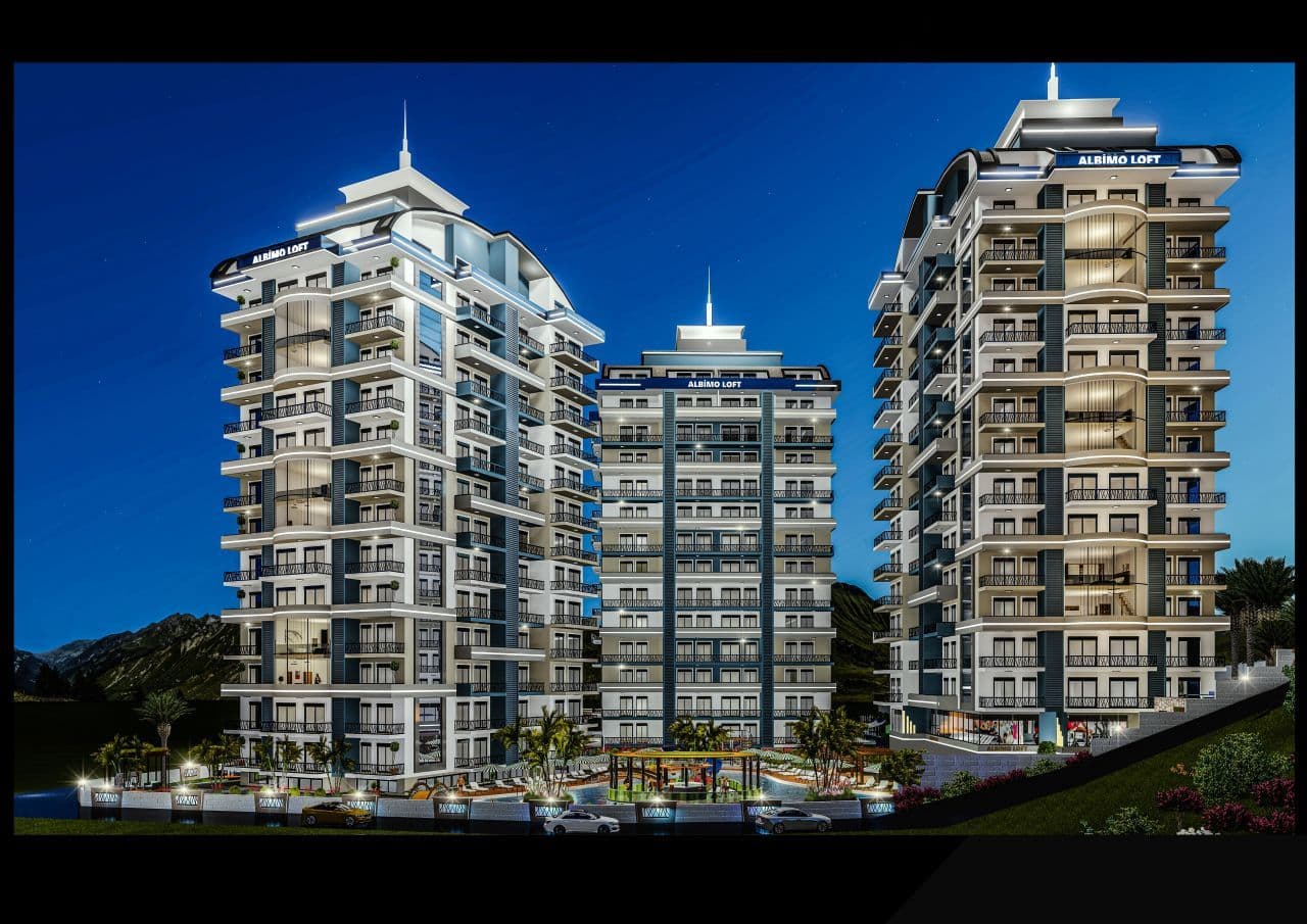 Апартаменты в Алании, Турция, 56 м2