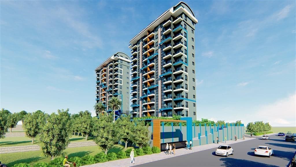 Квартира в Алании, Турция, 60 м2, фото 2