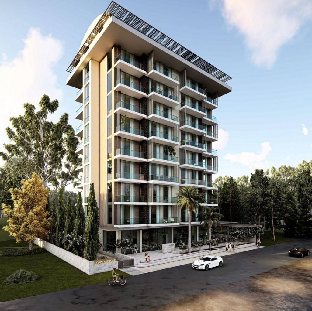Квартира в Алании, Турция, 58.5 м2