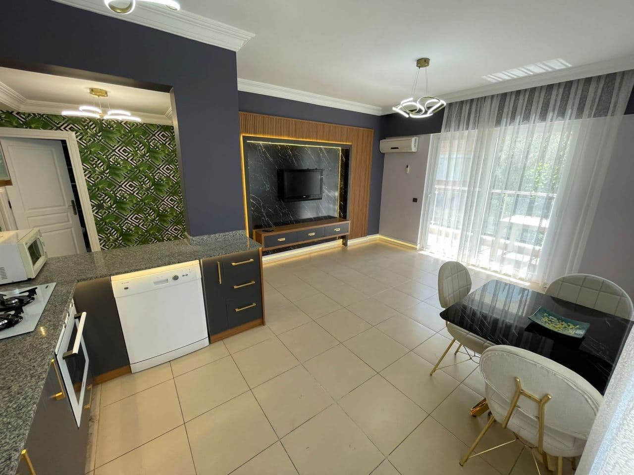 Квартира в Алании, Турция, 110 м2, фото 2