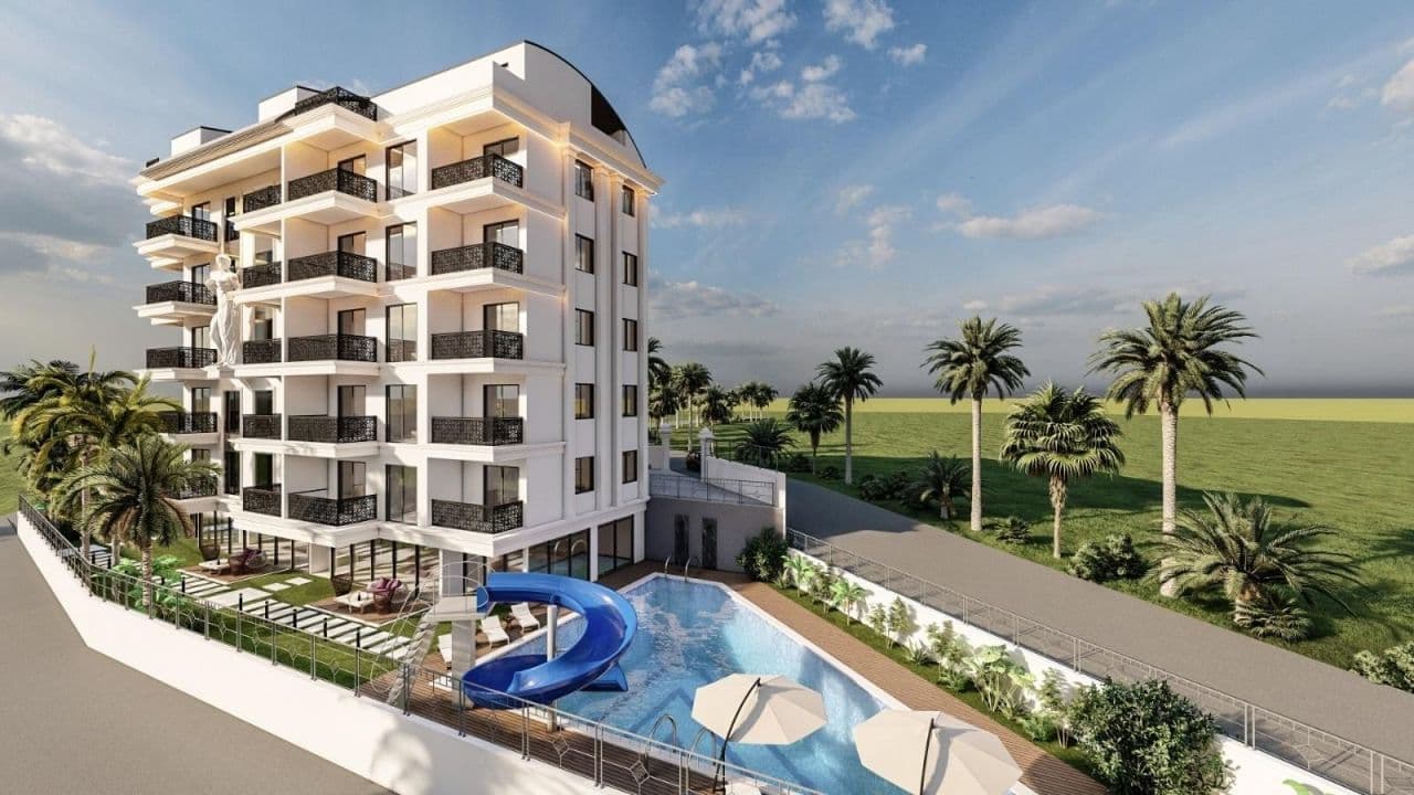 Квартира в Авсалларе, Турция, 56 м2