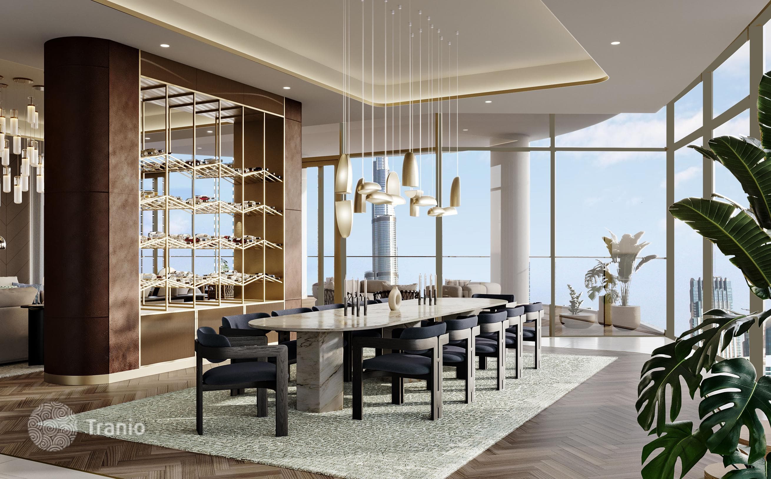 Апартаменты Jumeirah Business Living Bay от Select Group, с видом на небоскреб Бурдж-Халифа, Business Bay, Дубай, ОАЭ, фото 3