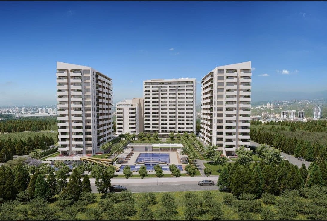 Квартира в Мерсине, Турция, 53 м2