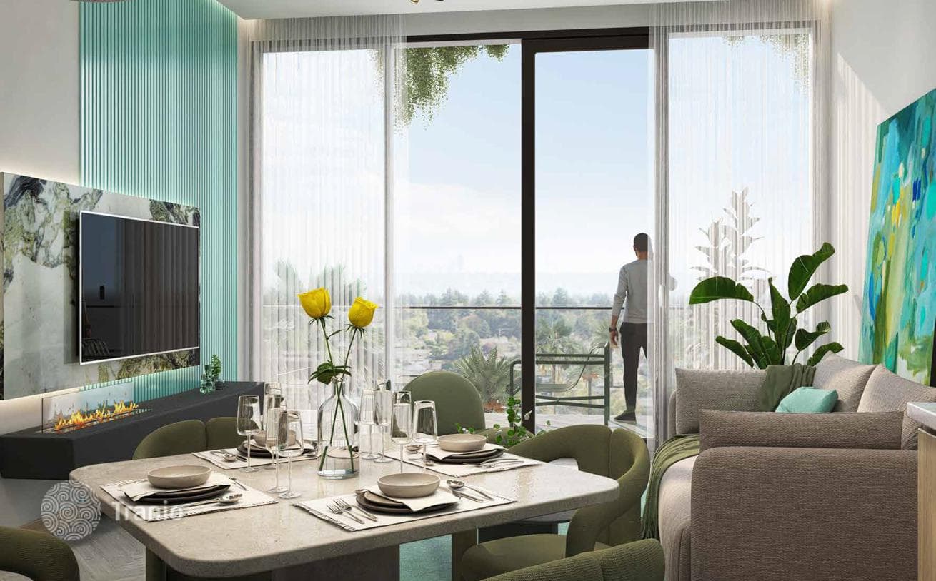 Новая резиденция Evergreens с бассейном, зеленой зоной и торговым центром, Damac Hills 2, Дубай, ОАЭ