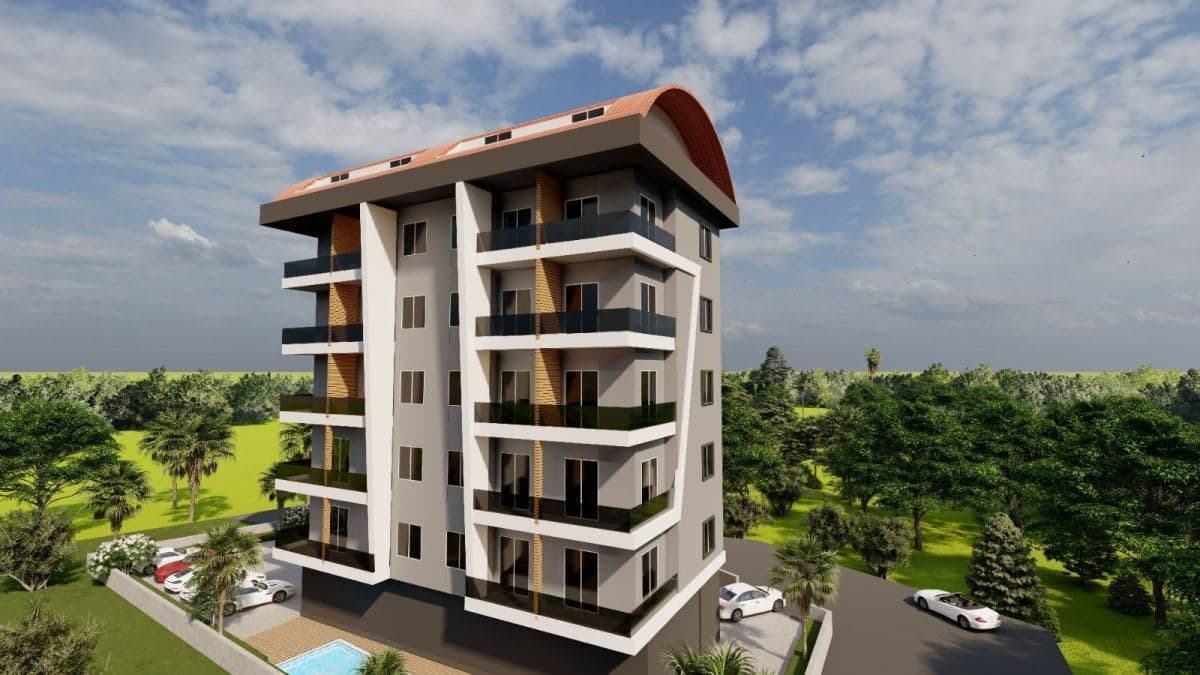 Квартира в Авсалларе, Турция, 55 м2, фото 4