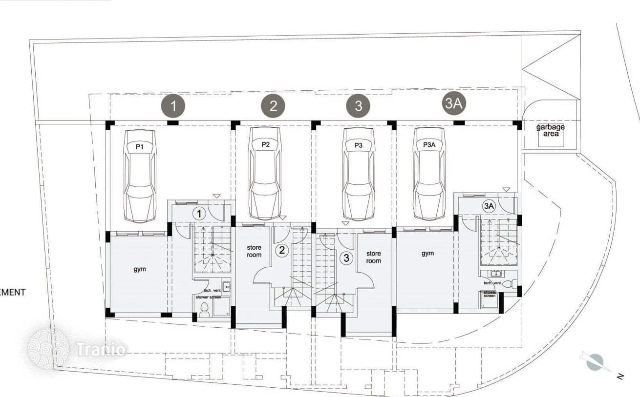 2-комнатный таунхаус 116 м² в Эмбе, Кипр