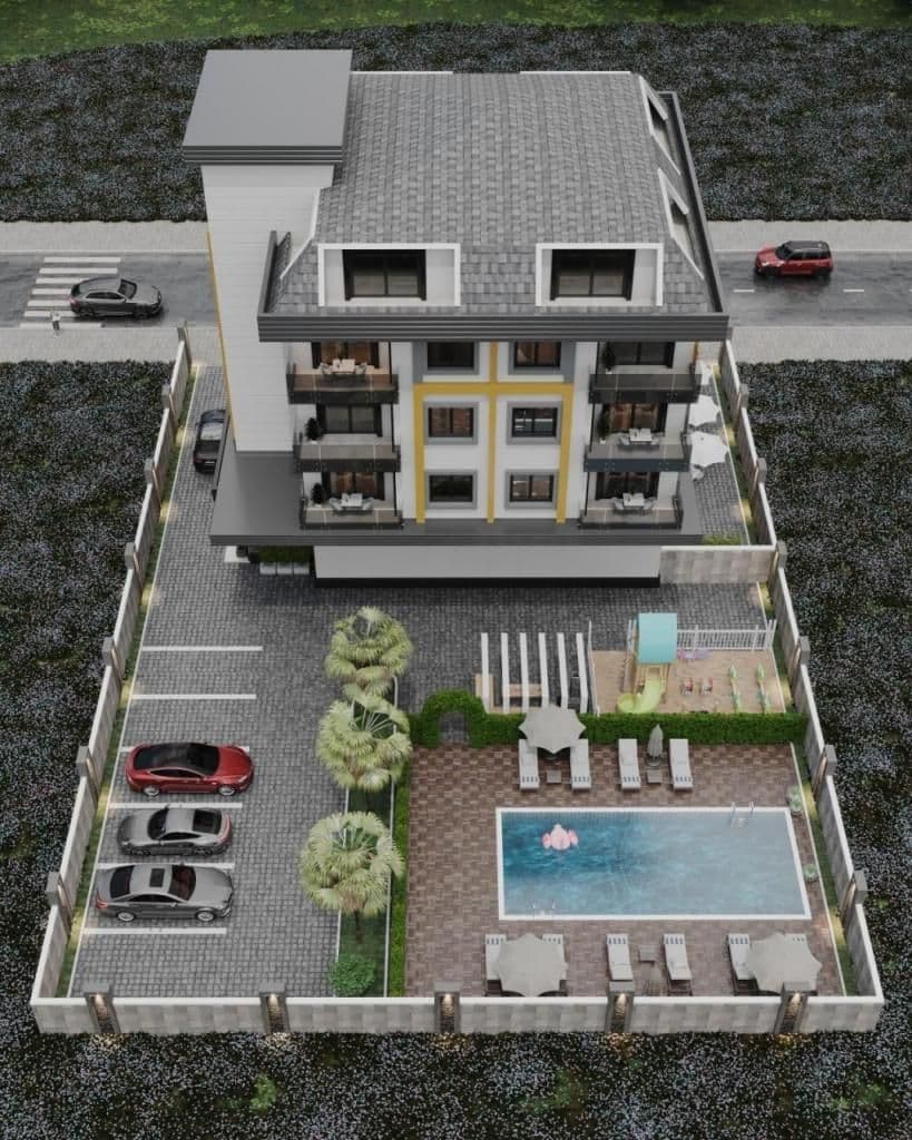 Квартира в Кестеле, Турция, 50 м2