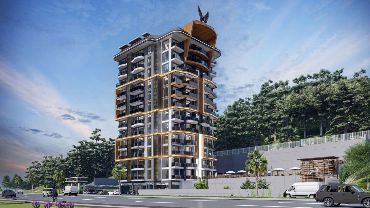 Квартира в Алании, Турция, 55 м2, фото 3