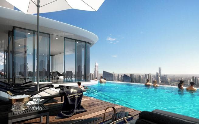 Элитные апартаменты в резиденции Paramount Tower Hotel & Residences, район Business Bay, Дубай, ОАЭ, фото 4