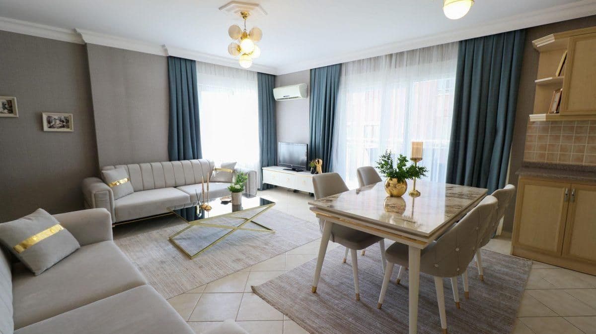 Квартира в Алании, Турция, 110 м2