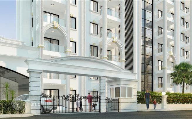 Жилой комплекс с бассейнами и фитнес-центром, рядом с парком и пляжем, Авсаллар, Турция, фото 2