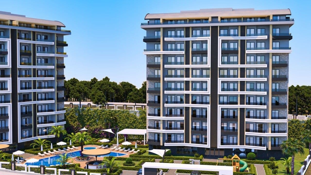 Квартира в Авсалларе, Турция, 52 м2
