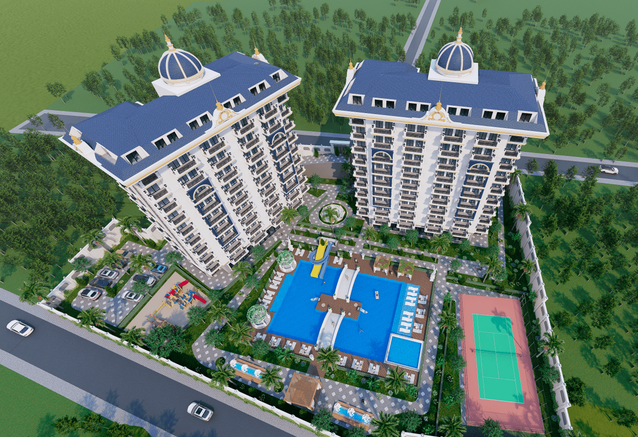Квартира в Авсалларе, Турция, 50 м2, фото 4