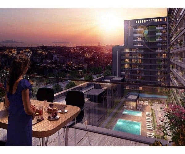 Апартаменты в Стамбуле, Турция, 66 м2