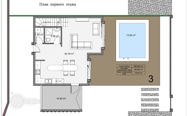 Красивая вилла в Батуми с собственным бассейном и в 150 метрах от моря, фото 4