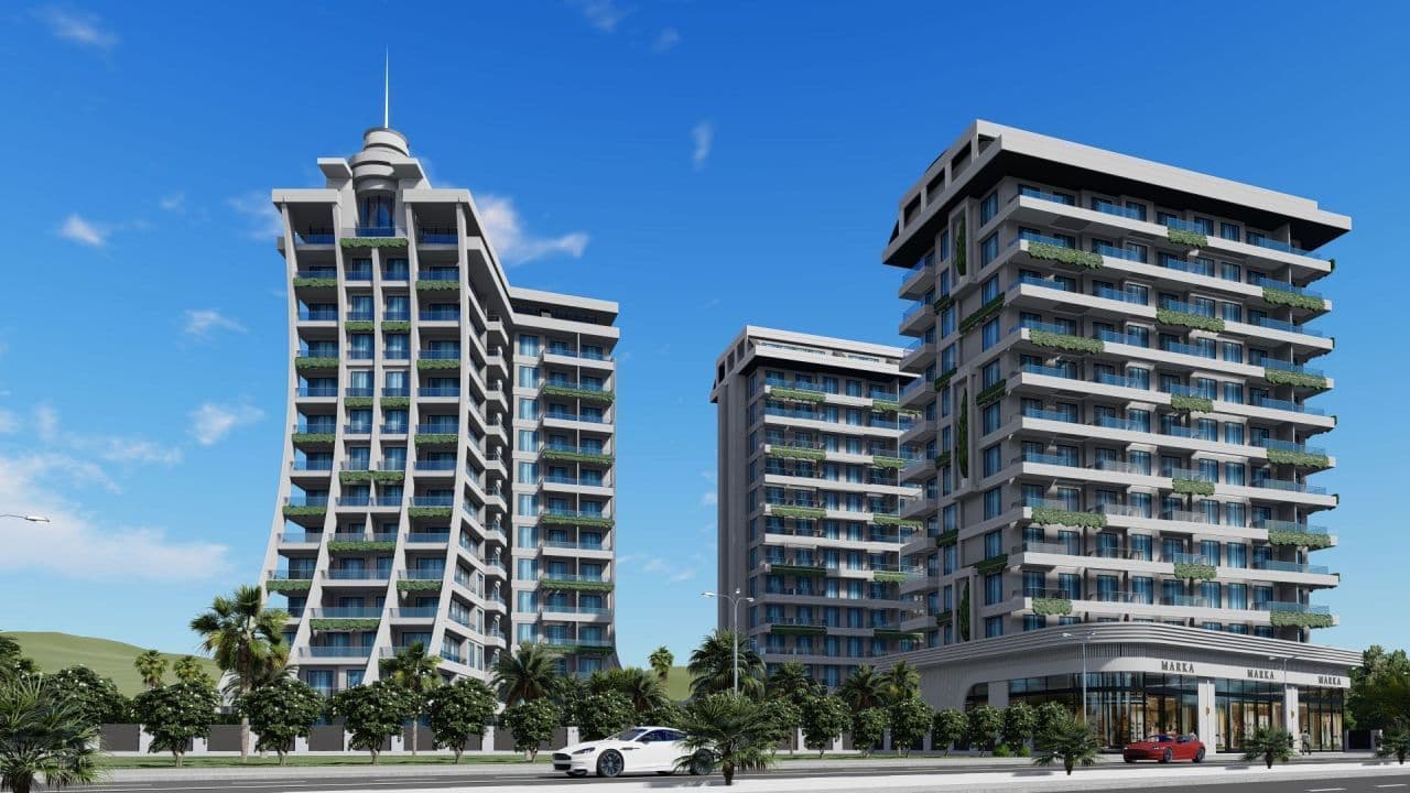 Квартира в Алании, Турция, 54 м2, фото 2