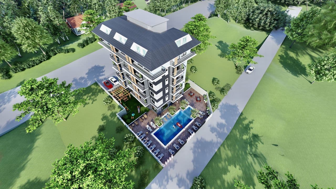 Квартира в Авсалларе, Турция, 50 м2