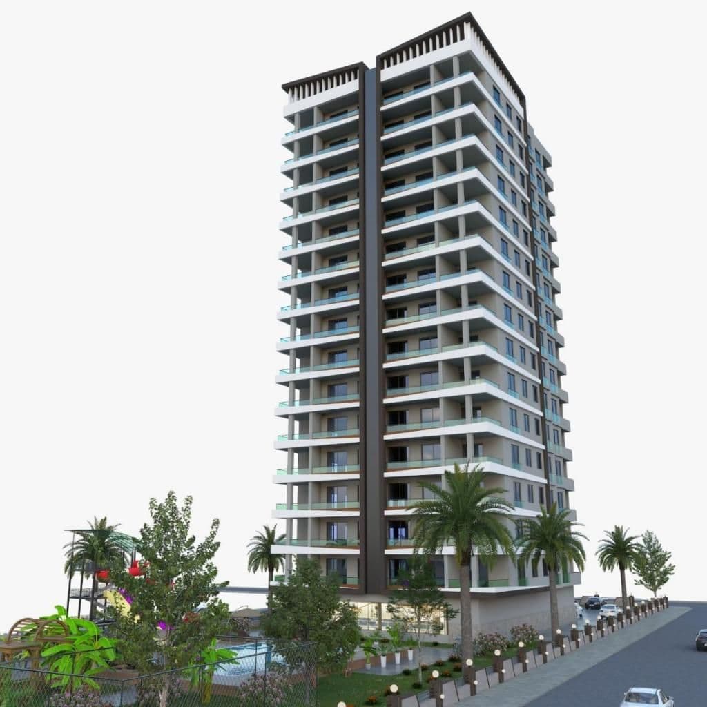 Квартира в Мерсине, Турция, 75 м2