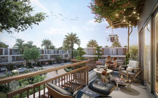 Новый комплекс таунхаусов Violet 3 с пляжем и спортивными сооружениями, Dubai Hills 2, Дубай, ОАЭ