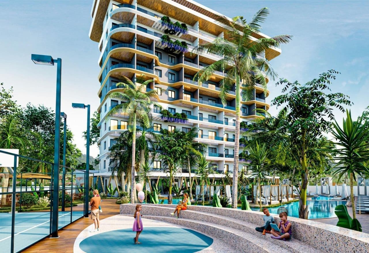 Квартира в Авсалларе, Турция, 50 м2, фото 3