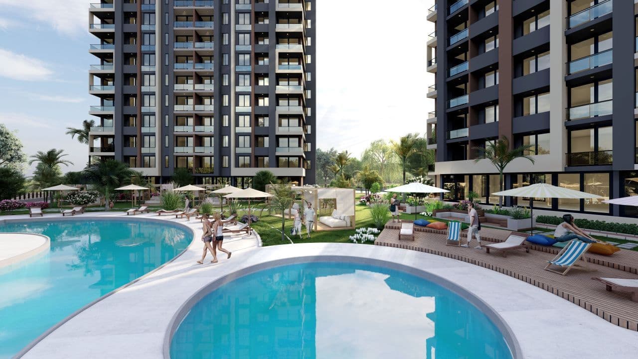 Апартаменты в Мерсине, Турция, 140 м2