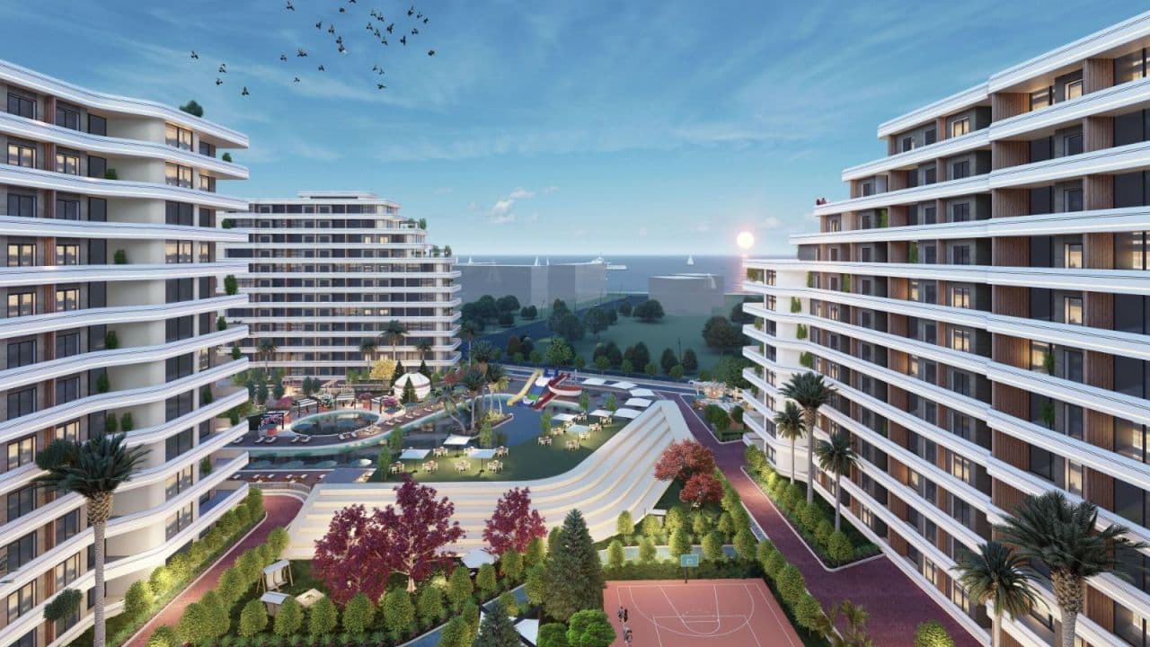 Апартаменты в Мерсине, Турция, 70 м2